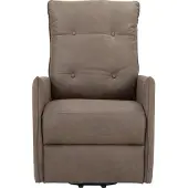 Notio Living Marko-Relaxfauteuil met elektrisch en liftup in PU Cappucino