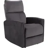 Notio Living Pineto-Relaxfauteuil met elektrische functie in fluweel antraciet