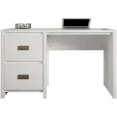DOMUS Haven-Bureau - 2-Laden - Wit MDF