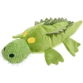BARK karri krokodil pluche groen - 32x15x6 cm tot 20 kg