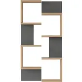 En.casa Wandrekset Omn 93x24x15 cm houtkleurig en antraciet []