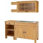 Notio Living Toscana-Keukenset - 5-delig - Grenen