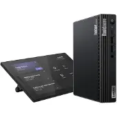 Lenovo ThinkSmart Tiny Kit Intel Core i3 i3-13100T 16 GB DDR4-SDRAM 256 GB SSD Windows 11 IoT Enterprise Mini PC Zwart