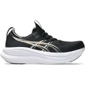 Asics Gel-Nimbus 28 hardloopschoenen zwart/wit voor dames