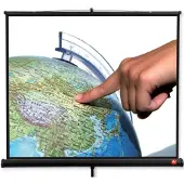 Avtek International Ekran na statywie Statief PRO 200, 1:1, 200x200cm, Matt White, czarne ramki (1:1), Projectiescherm, Zwart