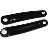 Miranda Crankstel voor e-bike - 170mm - matzwart - geschikt voor Bosch motoren - duurzaam geproduceerd