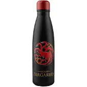 Cinereplicas Metal House Targaryen 500ml 7x26.5 Cm Waterfles