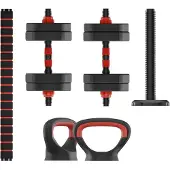 Ksix Dumbbell+halterstang+kettlebell Set 10kg