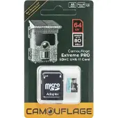 Camouflage Trailcamera SDXC 64GB