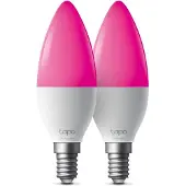 TP-LINK Tapo L430C E14 smartlamp kaars B38 instelbaar wit + RGB 1 stuk