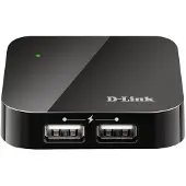 D-Link DUB-H4 - 4-Port Hi-speed USB 2.0 Hub
