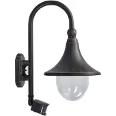 LINDBY Buitenverlichting , Daphne, dimbare, Zwart, Balkon, Aluminium, Antiek