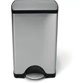 Simplehuman Rectangular Classic 38 Liter Rvs