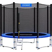 Monzana Trampoline Ø183 cm met Veiligheidsnet Ladder - Gecertificeerd