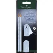 Faber-Castell Potlodenset - Sparkle - 4 Onderdelen - Sky Blue - - OneSize - Potloden