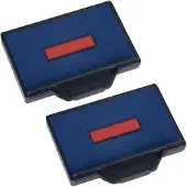 Trodat Reserve-stempelkussen 6/56/2 83493 56 x 33 mm (bxh) Blauw-rood 2 stuk(s)