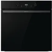 Gorenje BOS6737E20FBG | Inbouwoven | 77 liter | Zwart | Airfryer-functie | AquaClean-reiniging