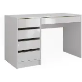 Vicco Sherry Bureau – 55 x 120 cm met laden Wit Hoogglans