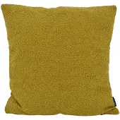 NOVÉE Sierkussen bouclé mosterd | 45 x 45 cm | polyester