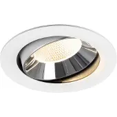 SLV Inbouwspot Numinos Move XL wit/chroom 2700K - 20gr