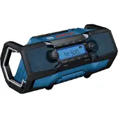Bosch Professional GPB18V-3C Bouwradio FM Bluetooth, FM Powerbankfunctie, Spatwaterbestendig, Multiroom ondersteuning