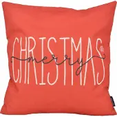Gek op kussens! Kerst #1 | 45 x 45 cm | kussenhoes | katoen/linnen