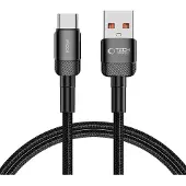 Tech-Protect - ULTRABOOST - EVO TYPE-C KABEL 100W/5A 100CM ZWART