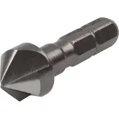 Wolfcraft 2580000 Fraisoir HSS 6 pans Diamètre 12 mm