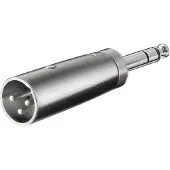Goobay XLR verloop adapter - Stereo -