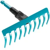 Gardena combisystem Grindhark 10 tand - Duroplast coating - 18,5 cm
