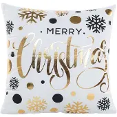Gek op kussens! Balls & snowflakes | 45 x 45 cm | kussenhoes | katoen/polyester