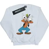 Disney Heren Gek Goofy Sweatshirt (Wit)