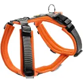 Hunter Hondentuig Maldon Up Oranje Maat M-L