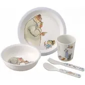 Petit Jour Paris 5-Delige Servies Set Ernest en Celestine