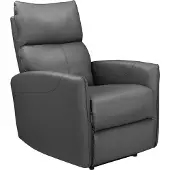 Notio Living Pineto-Relaxfauteuil met elektrische functie in PU Antraciet