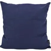 Gek op kussens! Uni donkerblauw | 45 x 45 cm | kussenhoes | katoen / polyester
