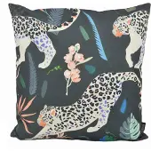 Gek op kussens! Luipaard outdoor | 45 x 45 cm | kussenhoes | katoen
