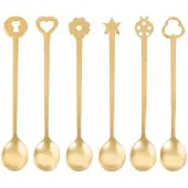 Sambonet Theelepel Living PVD Portafort (Set van 6)