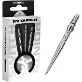 Winmau Switch Point Wave Silver 30 mm