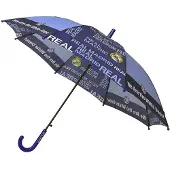Cyp Brands Real Madrid Automatische Paraplu 48 Cm Blauw