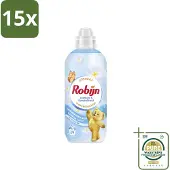 Robijn 15 x – Wasverzachter – Jasmijn & Sandelhout – 780 ml - Grootverpakking - Koffiezetapparaat