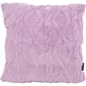 NOVÉE Furry cross lila | 45 x 45 cm | kussenhoes | polyester