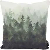 Gek op kussens! Pinetrees / Dennenbomen Kussenhoes | Katoen/Polyester | 45 x 45 cm
