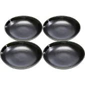 Kare design Soepborden Kassandra zwart Ø23cm (4/set)