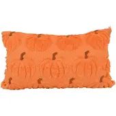 NOVÉE Furry pumpkin oranje | 30 x 50 cm | kussenhoes | polyester