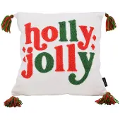 NOVÉE Sierkussen holly jolly | 45 x 45 cm | katoen/polyester