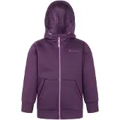 Mountain Warehouse Kinder/Kids Alpine II Full Zip Hoodie (Paars)