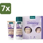 Kneipp – Relaxing Moments – Geschenkset – Lavendel – Douchegel & Bodylotion - Bulkverpakking - 7 stuks