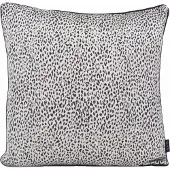 NOVÉE Silver leopard | 45 x 45 cm | kussenhoes | jacquard/polyester
