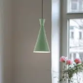 Opviq Hanglamp Tom, dimbaar, groen, Woon-/ Eetkamer, metaal, Jong wonen, hanglamp